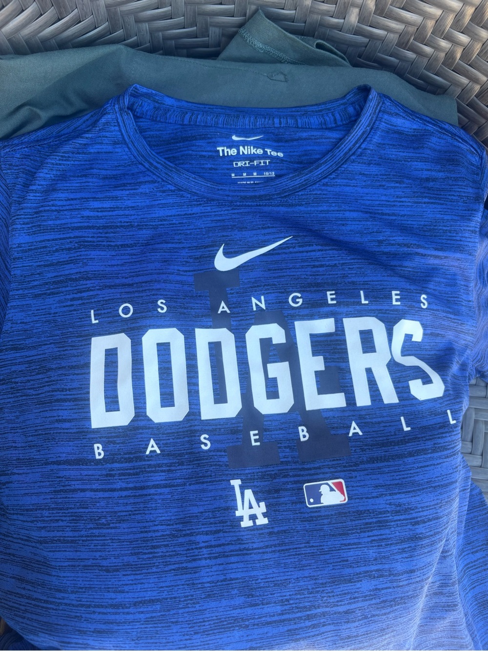 Nike Kids' Blue Los Angeles Dodgers Short Sleeve Tee - Dri-FIT